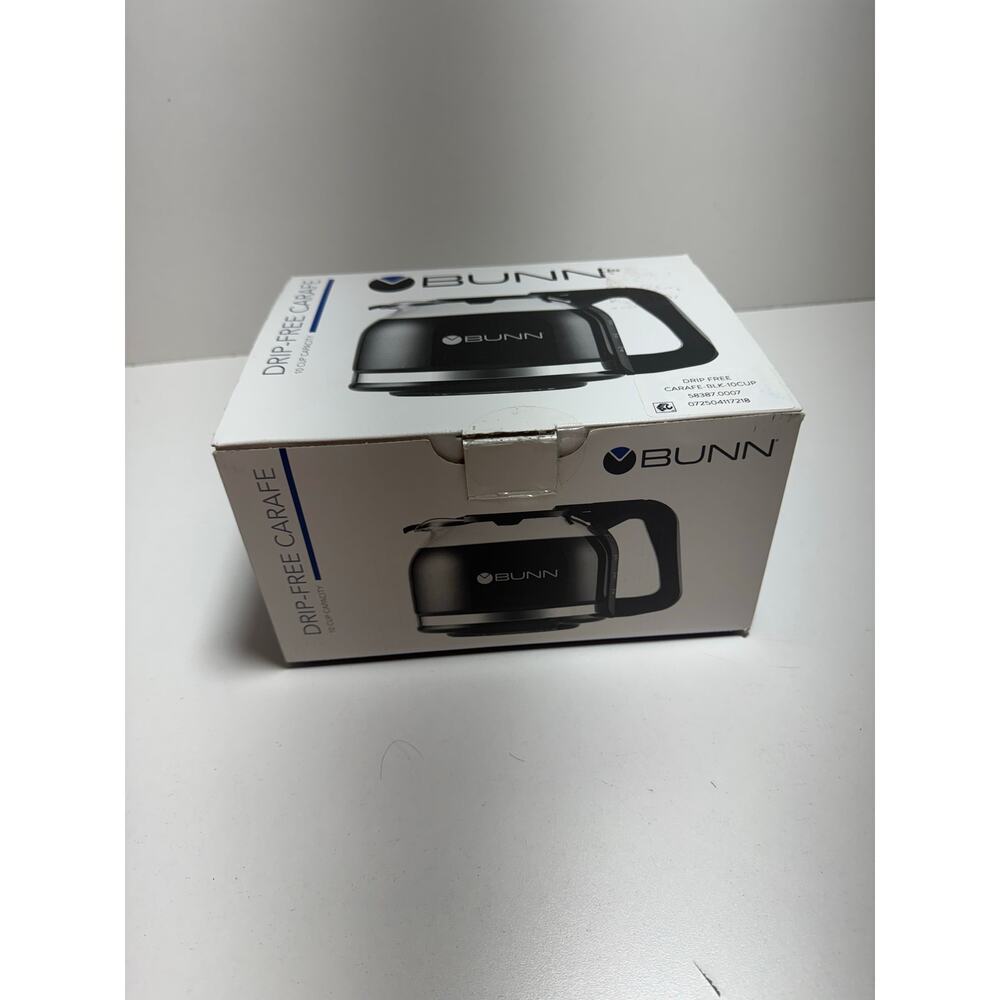 Bunn Replacement 10 Cup Glass Coffee Carafe Drip Free Shatter Resistant New - Picture 3 of 6